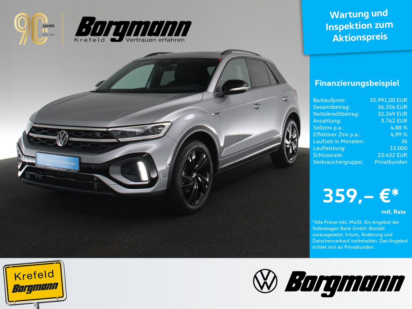 VW T-Roc 1.5 TSI R-Line