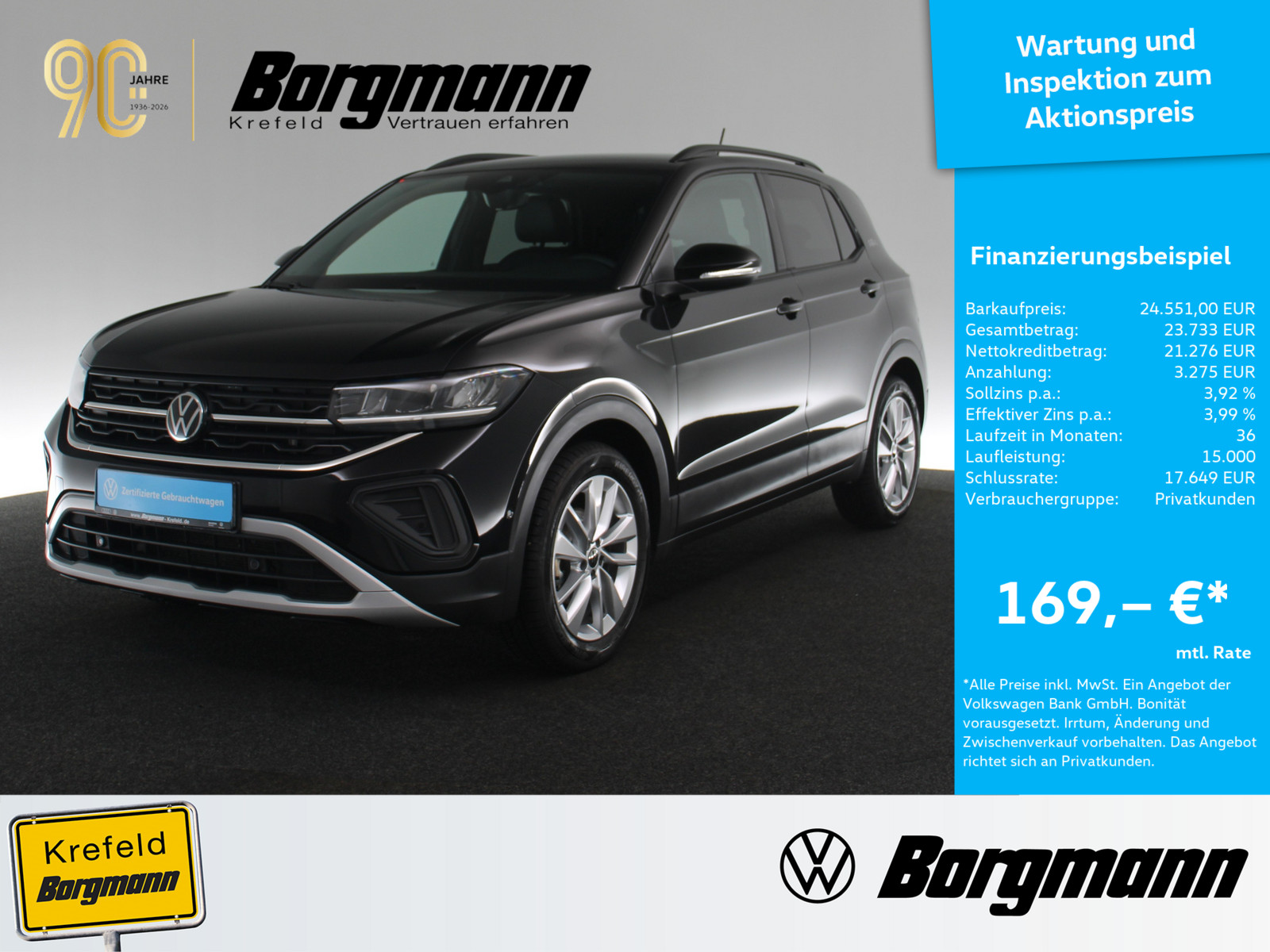 VW T-Cross 1.0 TSI Goal