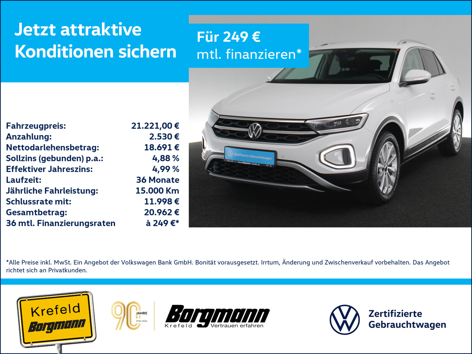 VW T-Roc 1.0 TSI Style