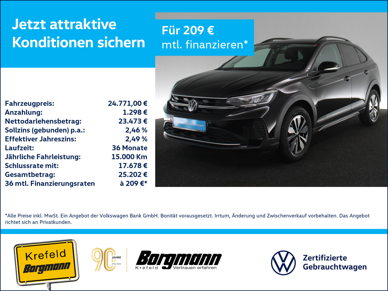 VW Taigo 1.0 TSI Goal