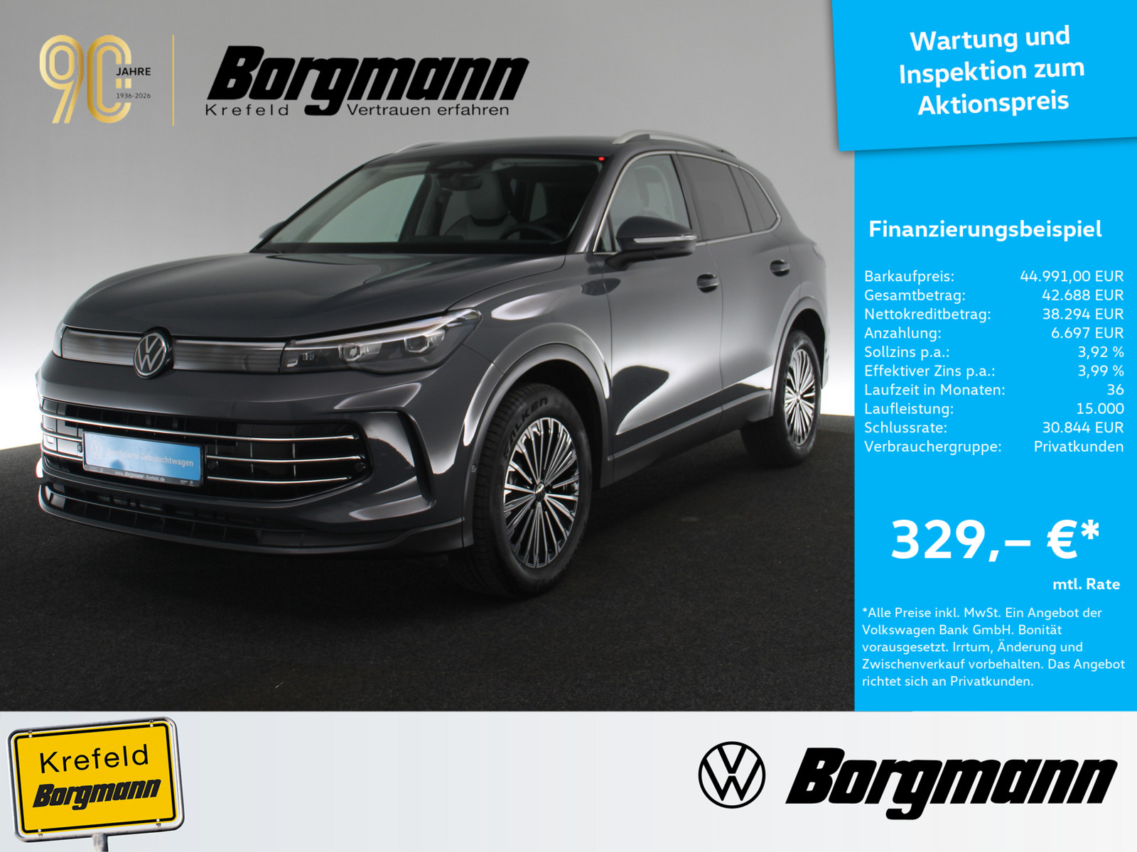 VW Tiguan 2.0 TDI Elegance 4Motion