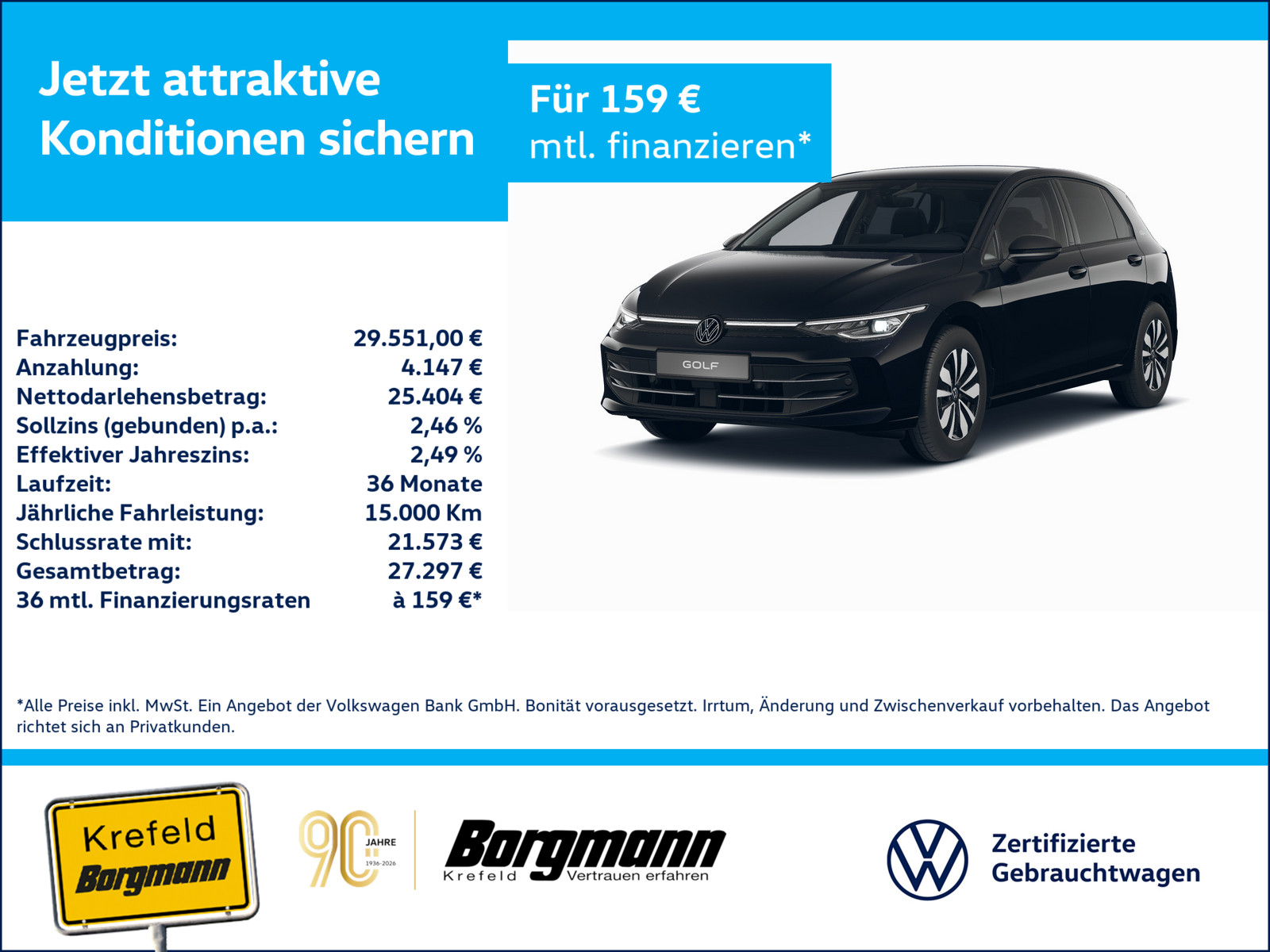 VW Golf VIII 1.5 eTSI Goal