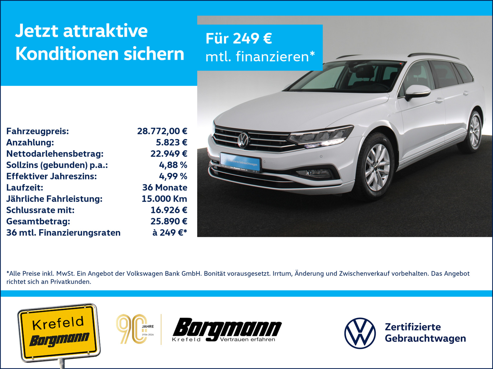 VW Passat Variant 2.0 TDI Business