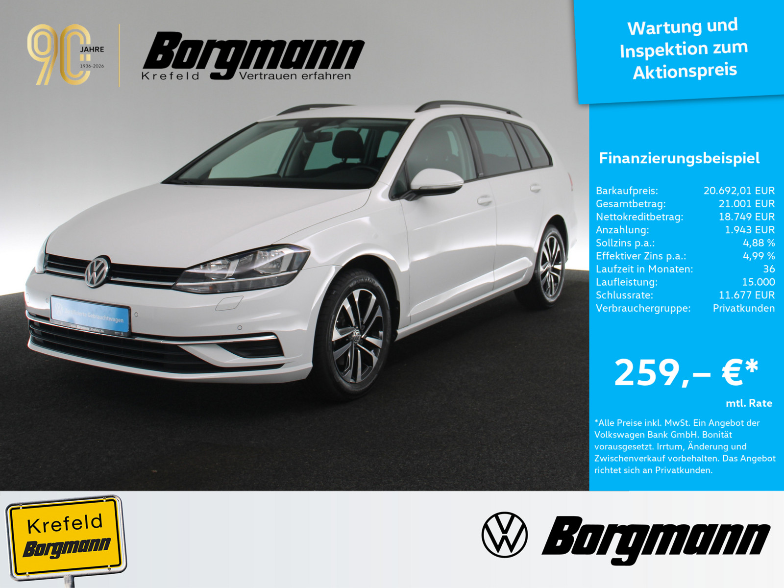 VW Golf VII 1.5 TSI United