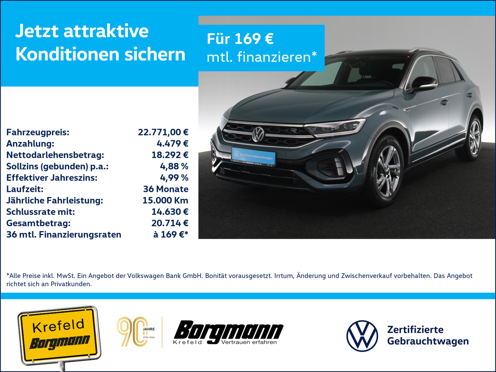 VW T-Roc 1.0 TSI R-Line