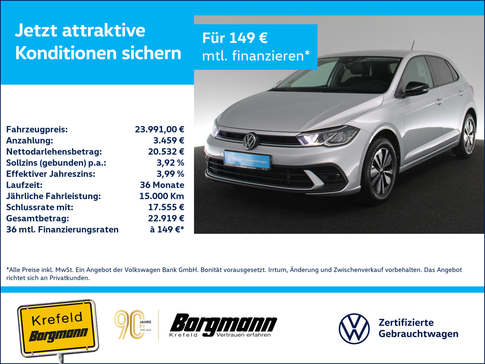 VW Polo 1.0 TSI Goal