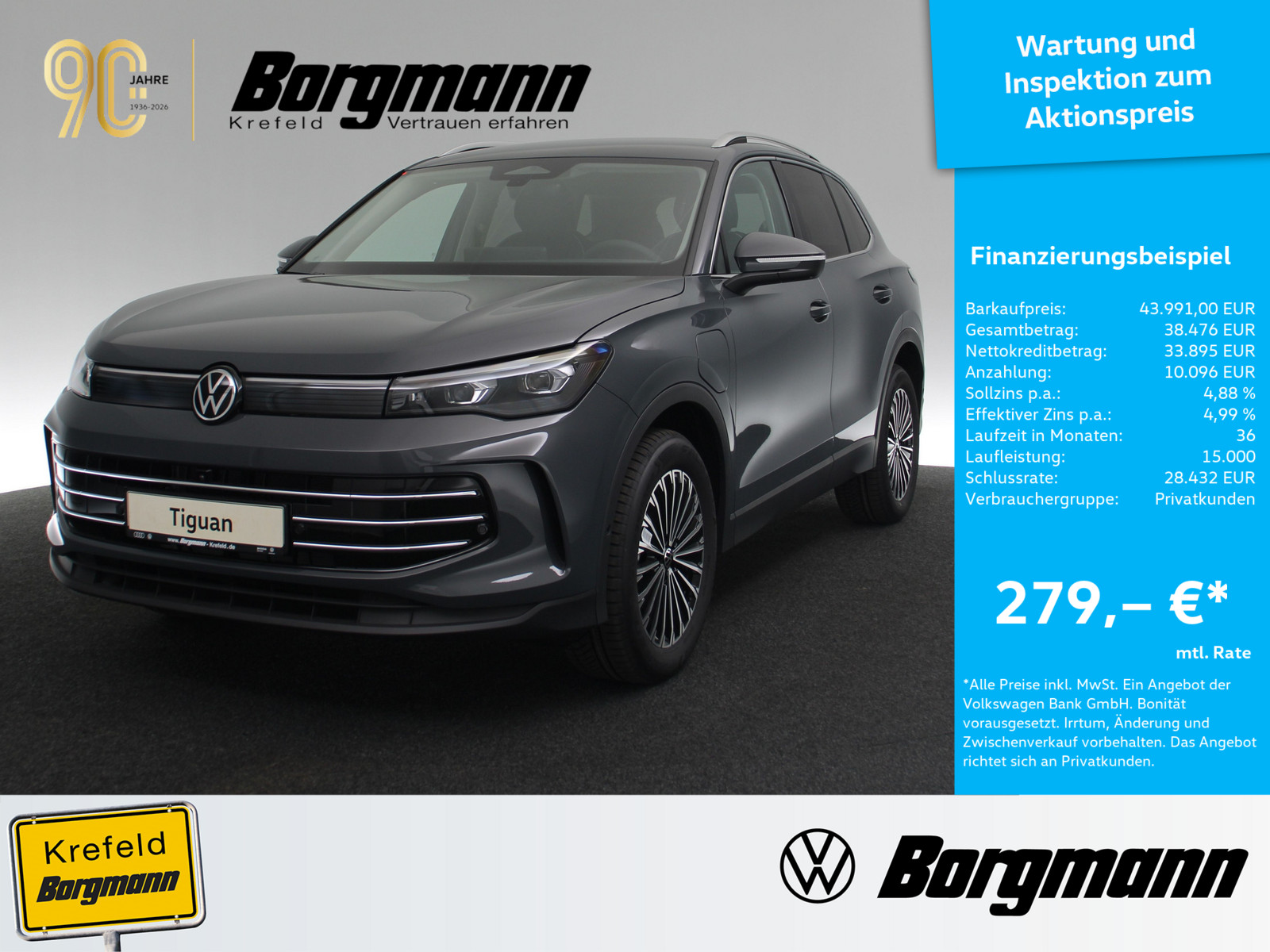 VW Tiguan 1.5 TSI eHybrid Elegance