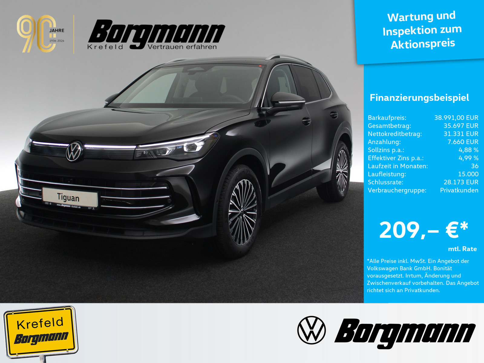 VW Tiguan 2.0 TDI Elegance