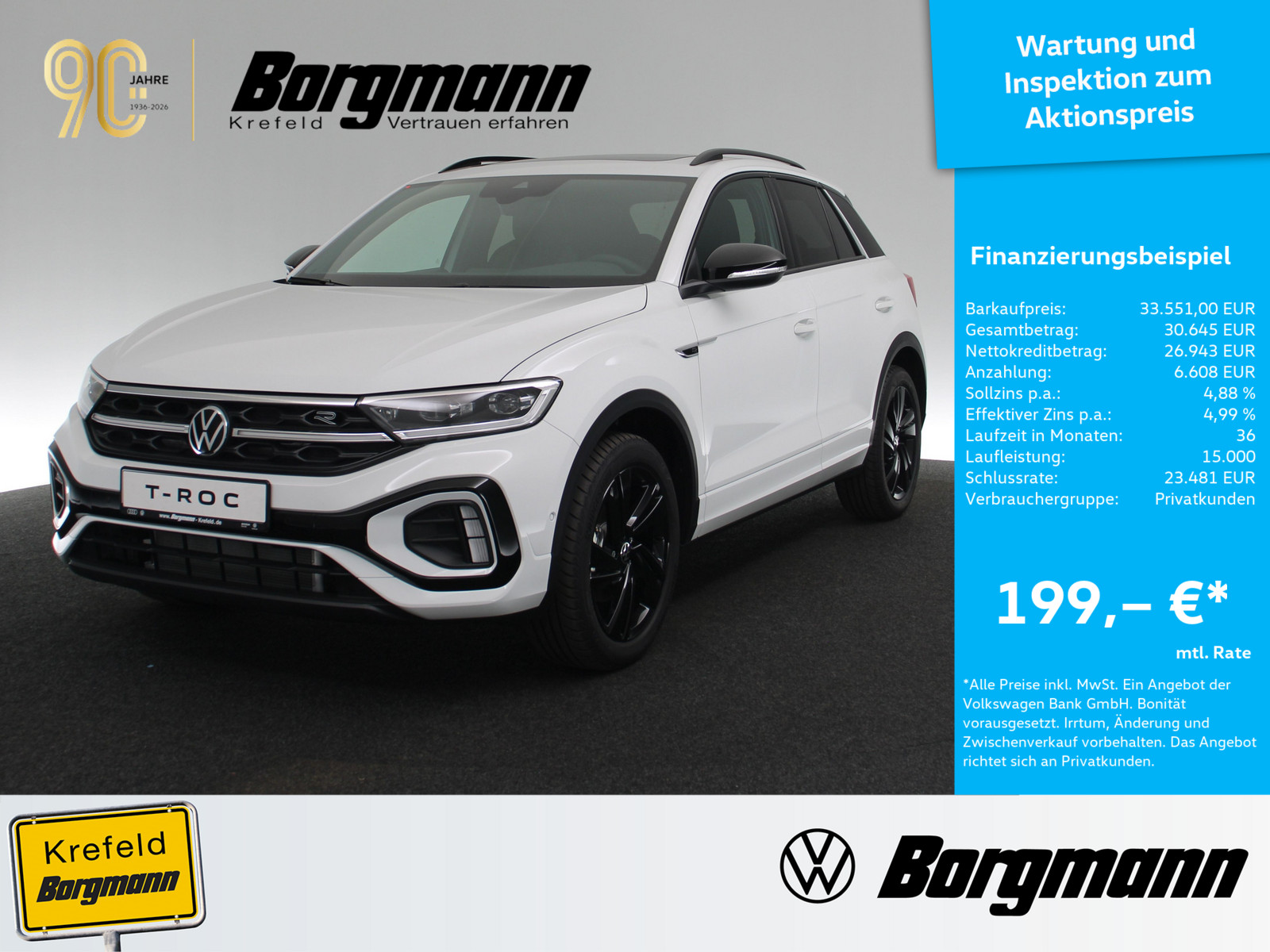 VW T-Roc 1.5 TSI R-Line