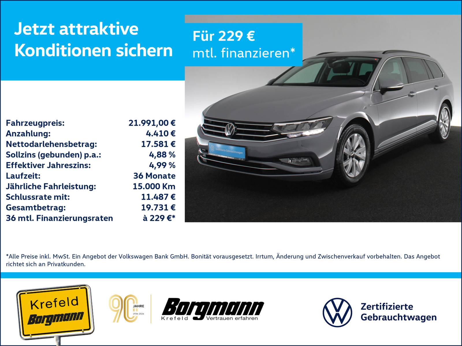 VW Passat Variant 2.0 TDI Business