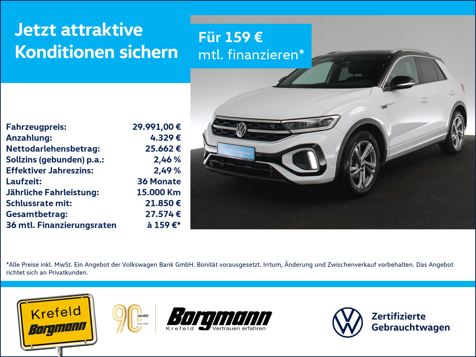 VW T-Roc 1.5 TSI R-Line