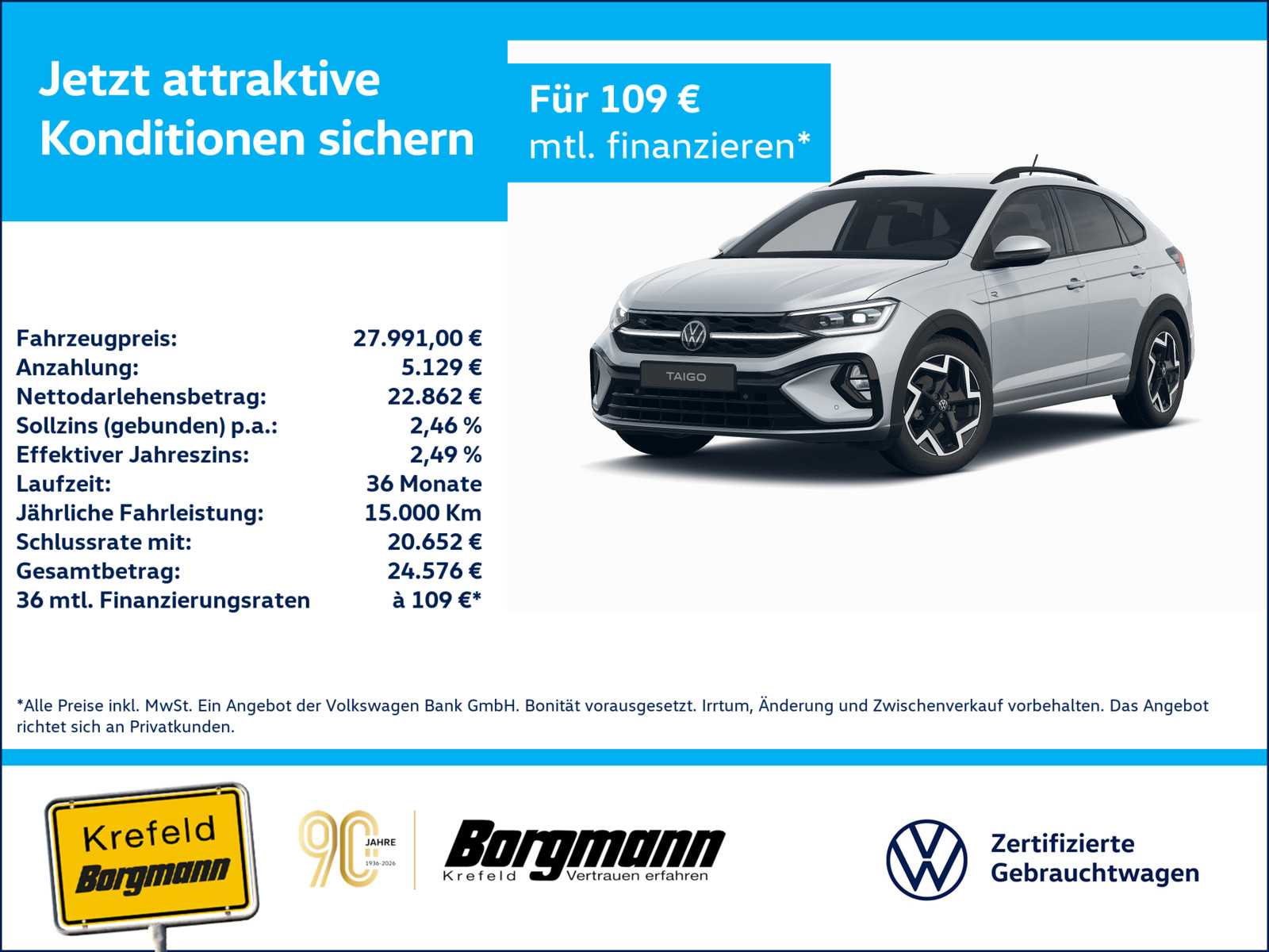 VW Taigo 1.5 TSI R-Line