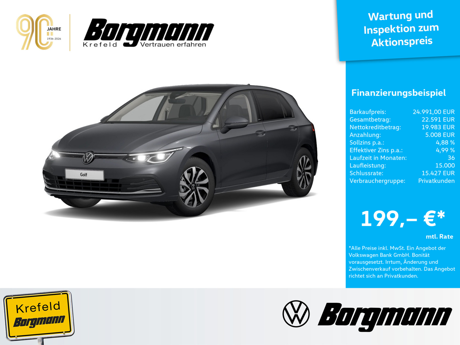 VW Golf VIII 2.0 TDI Active