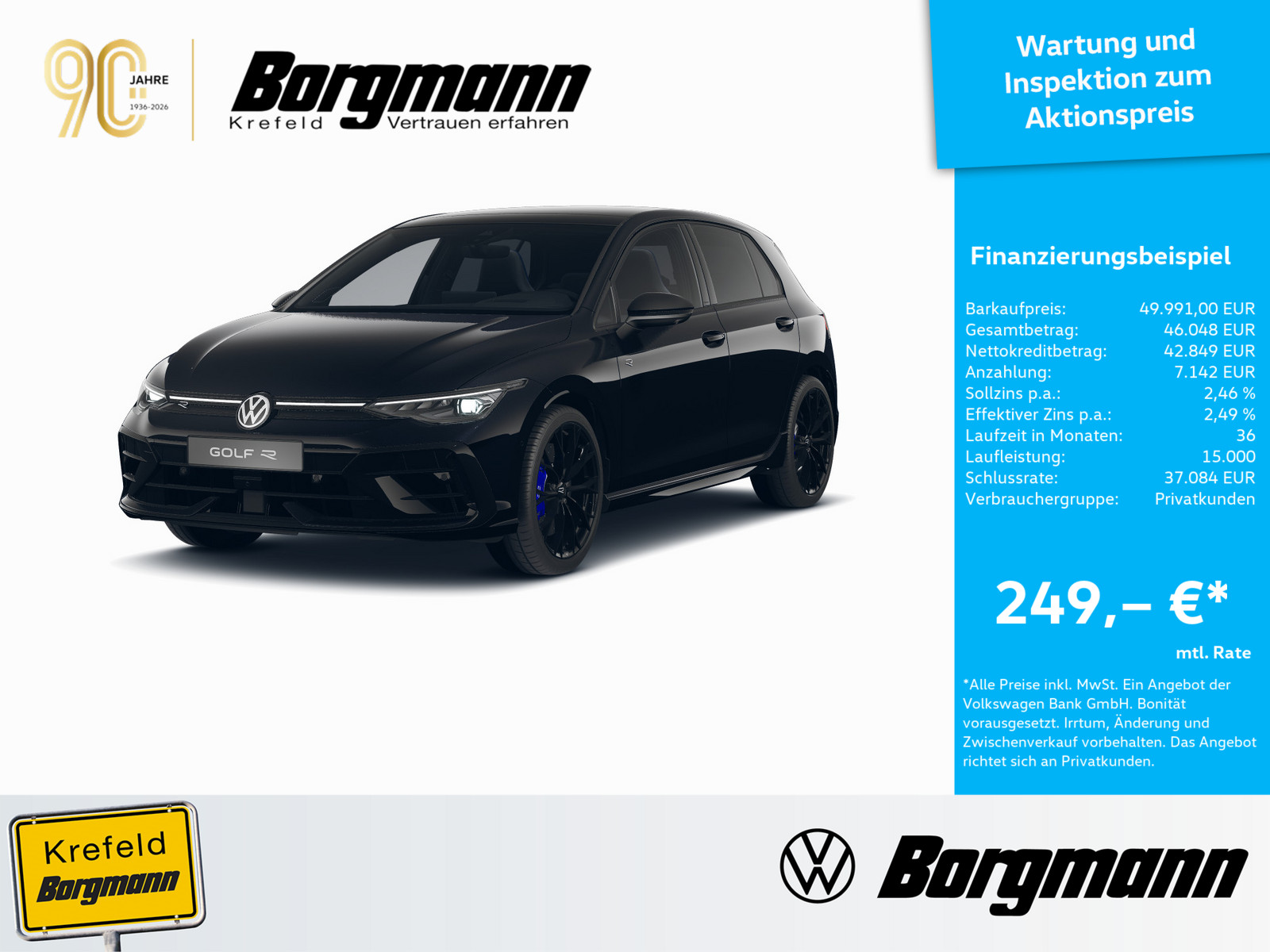 VW Golf VIII 2.0 TSI R 4Motion
