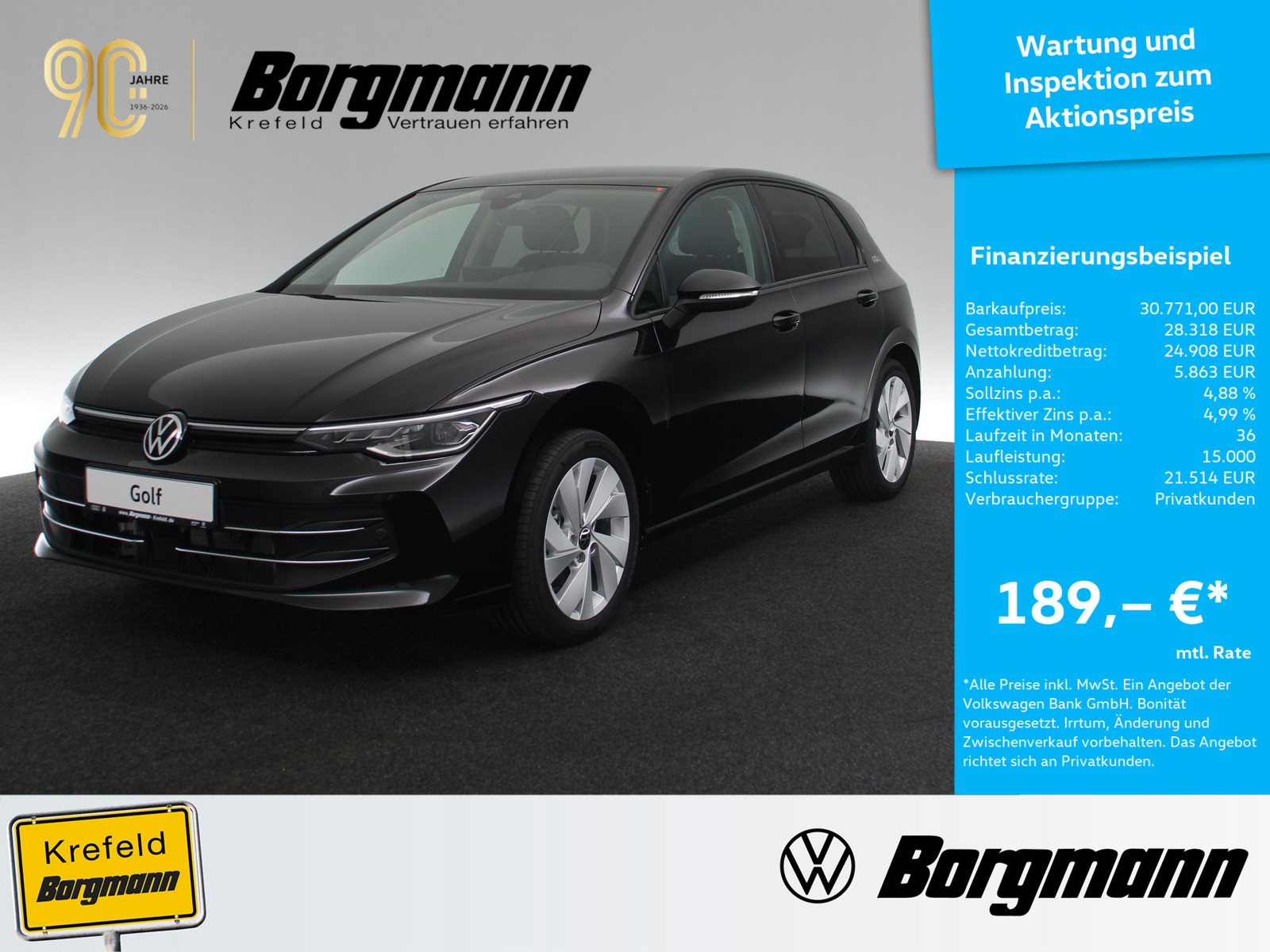 VW Golf VIII 1.5 eTSI Goal