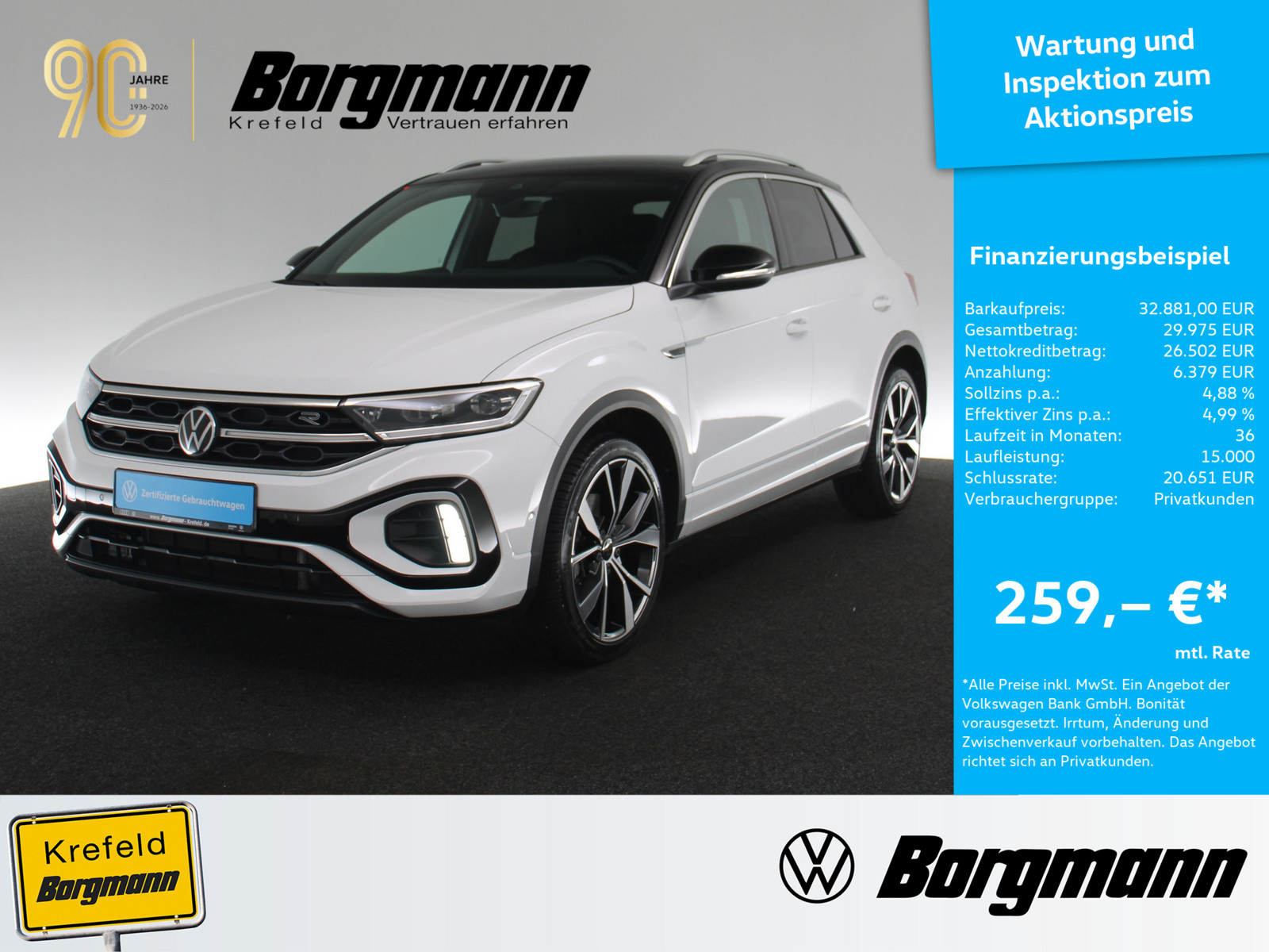 VW T-Roc 1.5 TSI R-Line