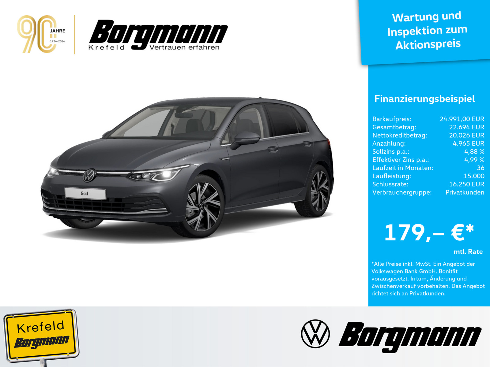 VW Golf VIII 2.0 TDI Style