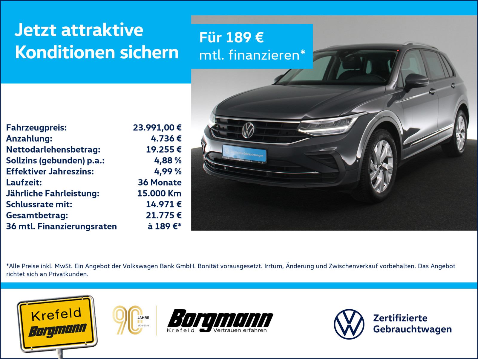 VW Tiguan 2.0 TDI Active