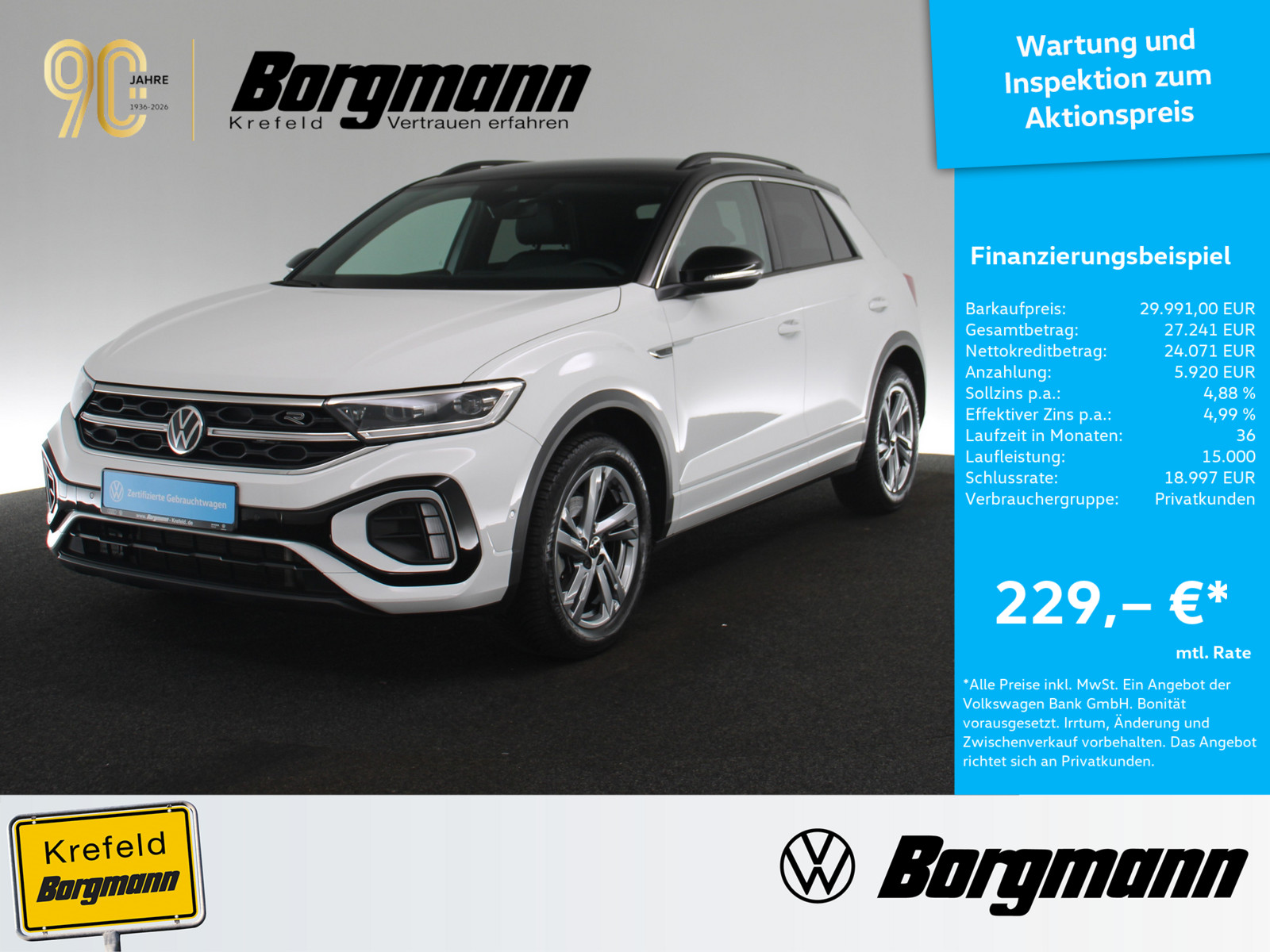 VW T-Roc 1.5 TSI R-Line
