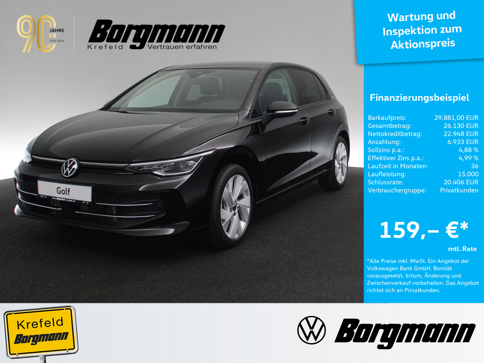 VW Golf VIII 1.5 eTSI Goal