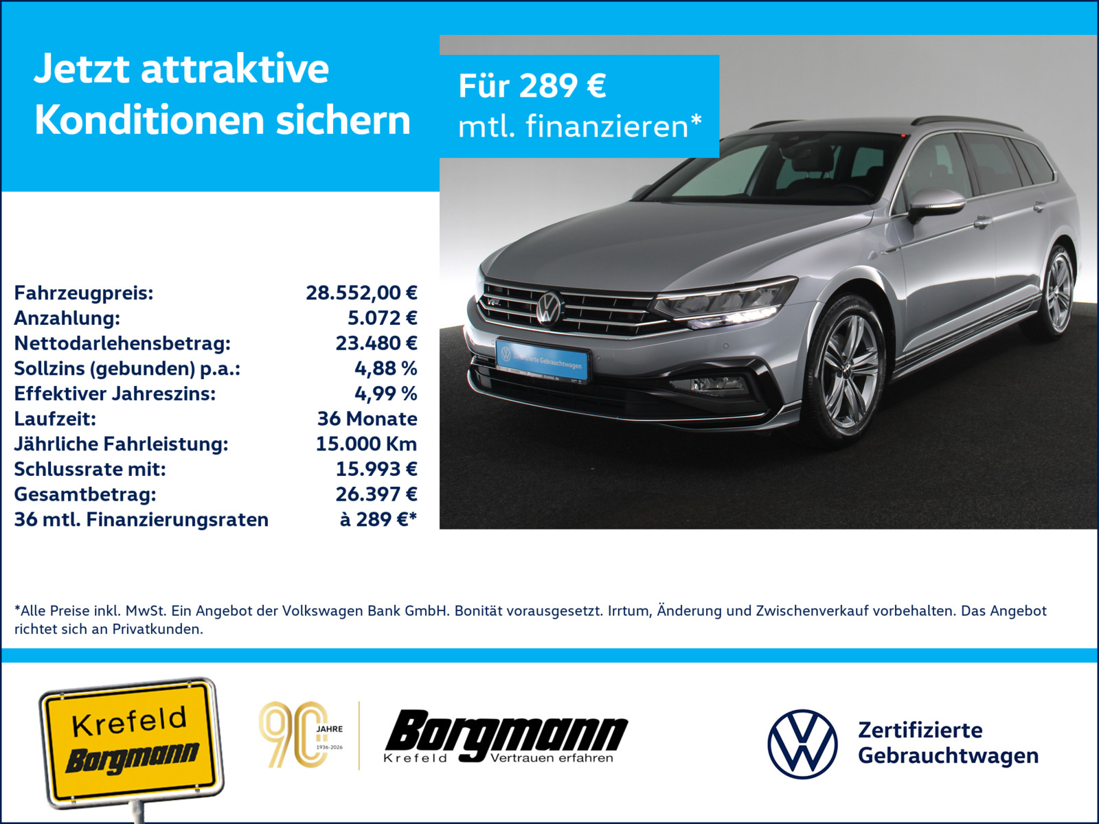VW Passat Variant 4Motion 2.0 TDI Business
