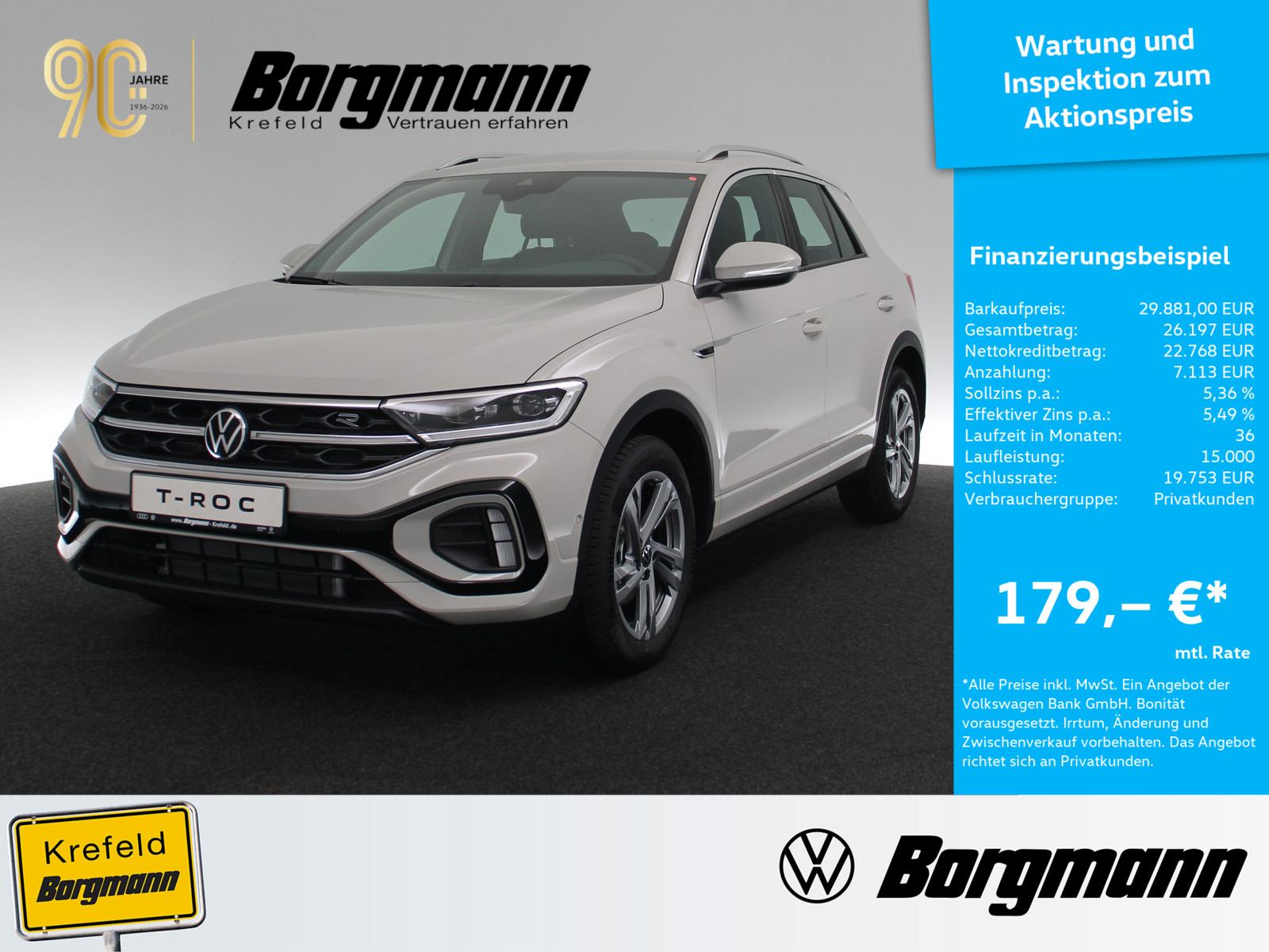 VW T-Roc 1.5 TSI R-Line