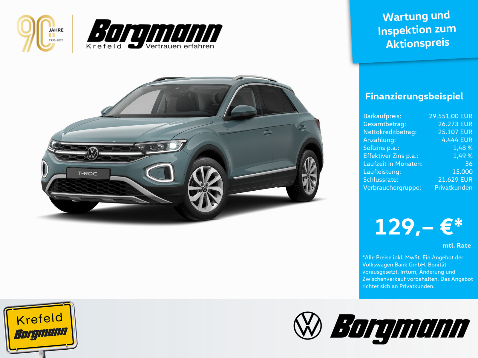 VW T-Roc 1.5 TSI Style