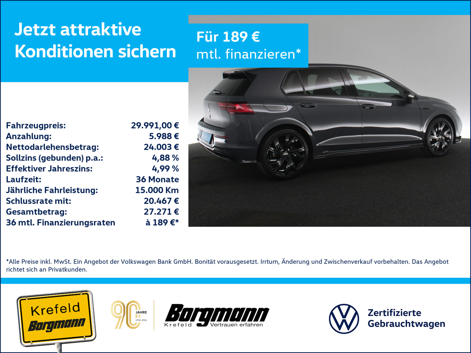 VW Golf VIII 1.5 eTSI R-Line