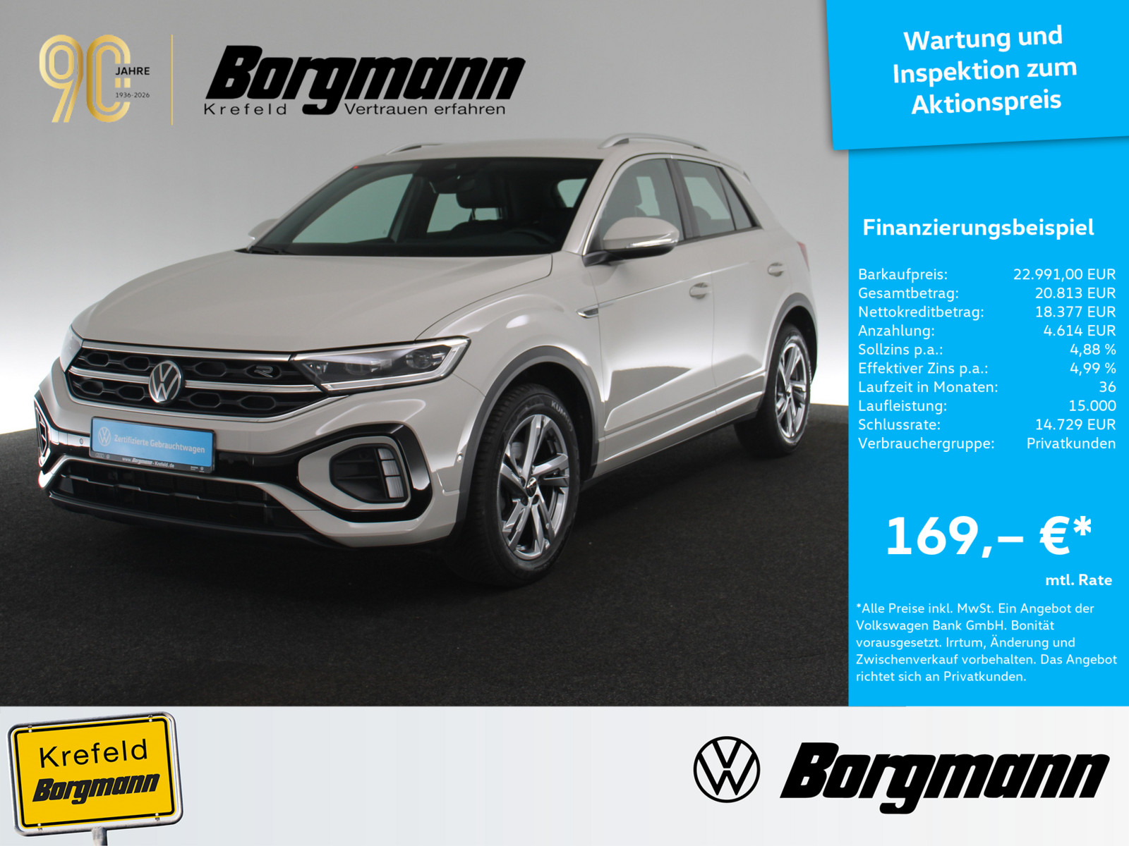 VW T-Roc 1.0 TSI R-Line