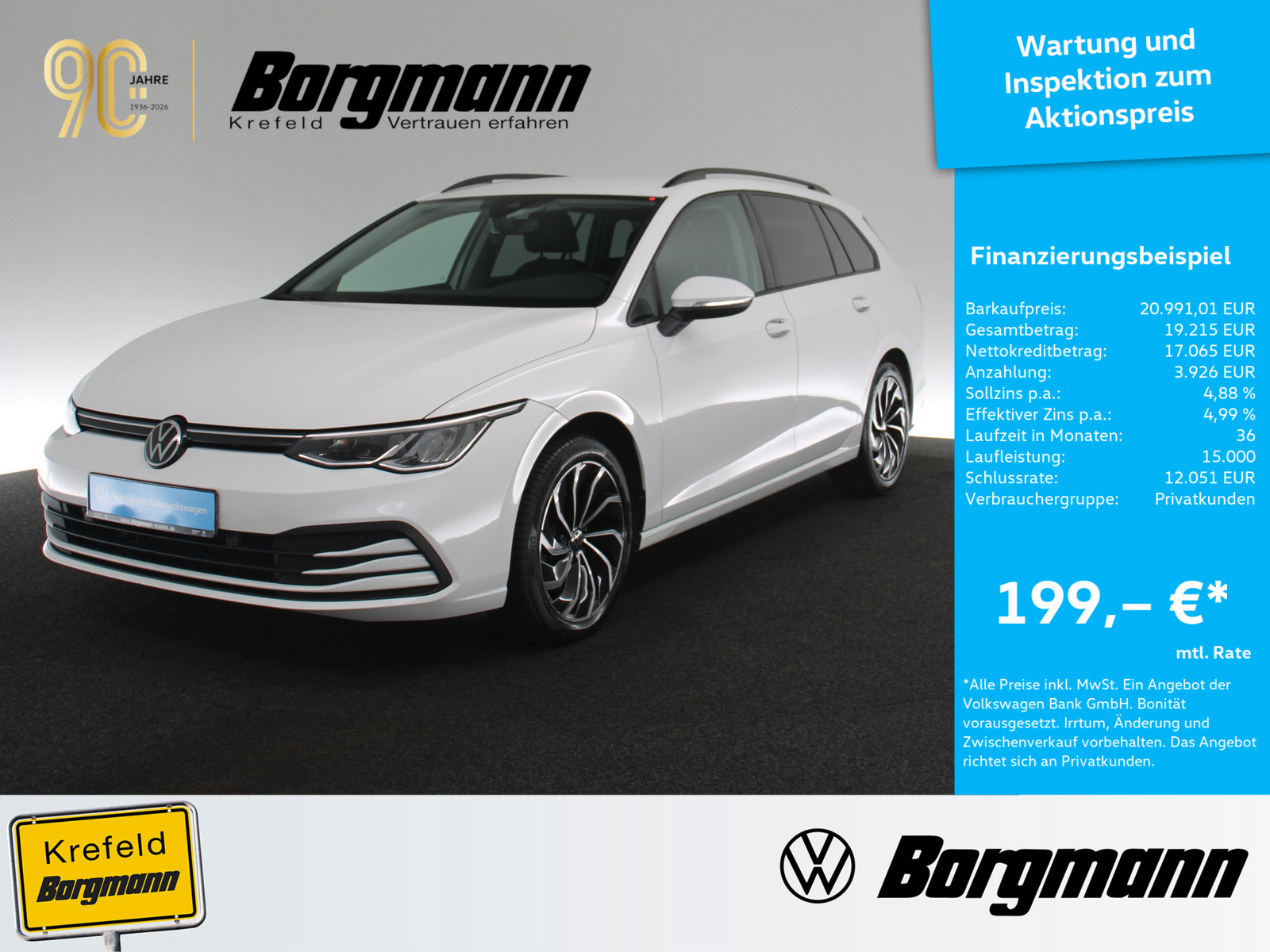 VW Golf VIII 2.0 TDI Life