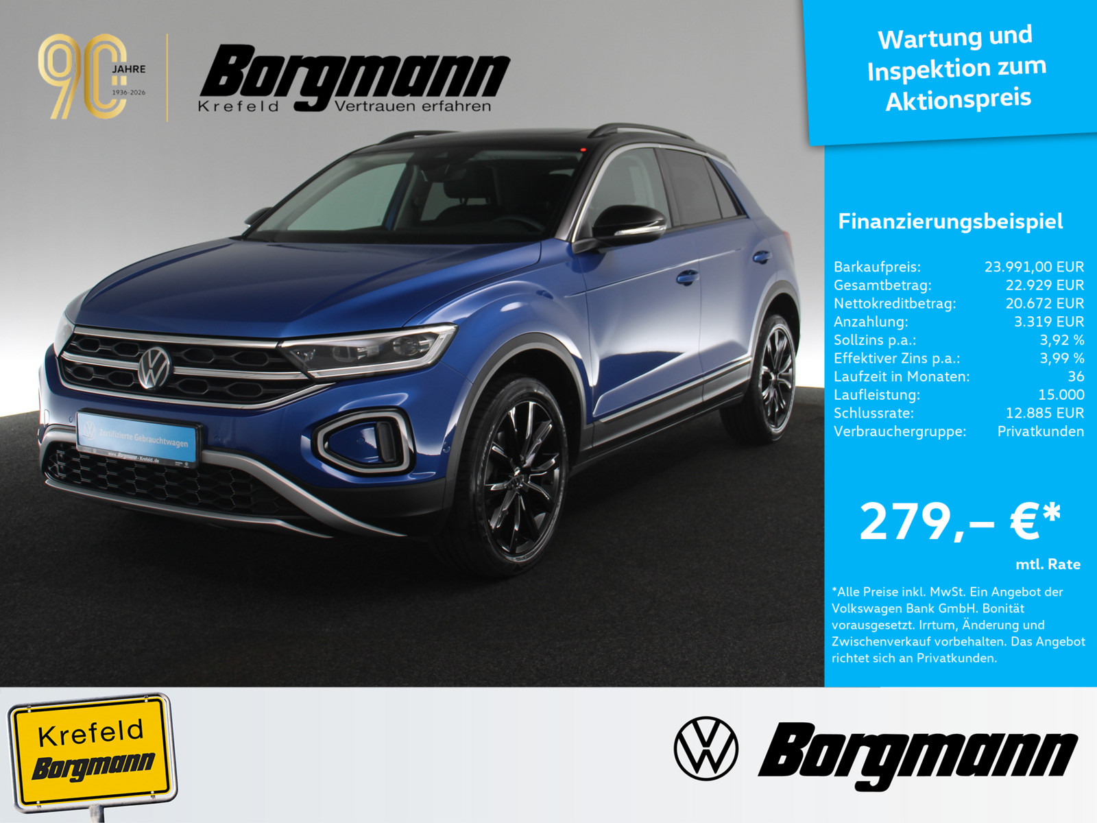 VW T-Roc 1.5 TSI Style
