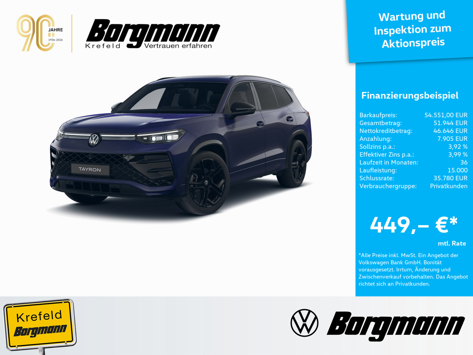VW Tayron 2.0 R-Line 4Motion