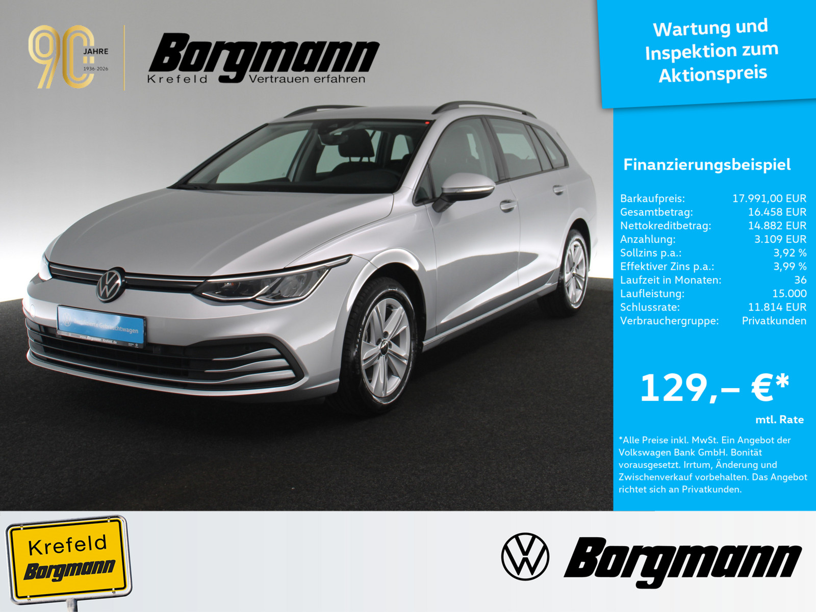VW Golf VIII 2.0 TDI Life
