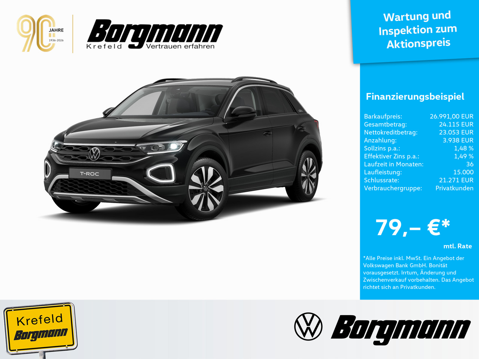 VW T-Roc 2.0 TDI Goal