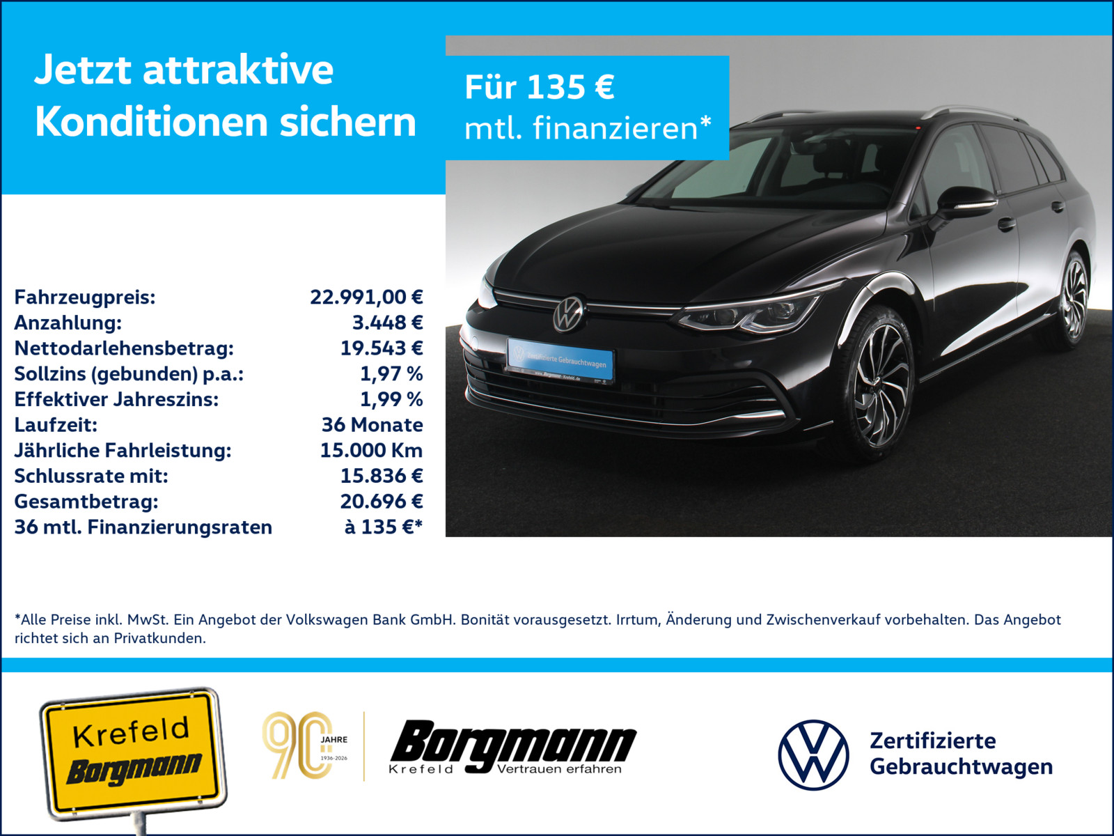 VW Golf VIII 2.0 TDI Active