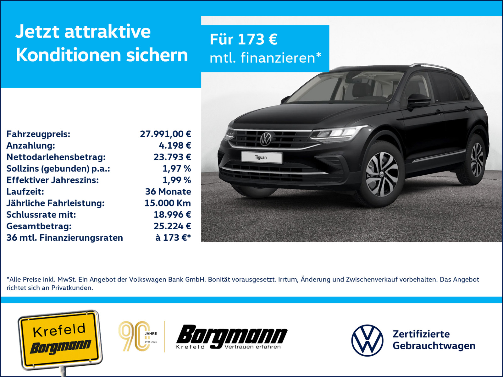 VW Tiguan 2.0 TDI Active