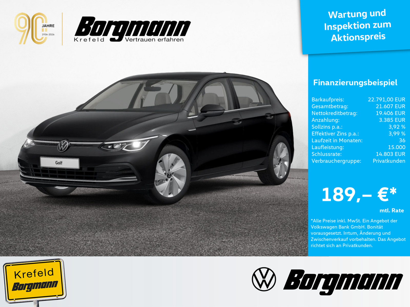 VW Golf VIII 1.5 eTSI Style