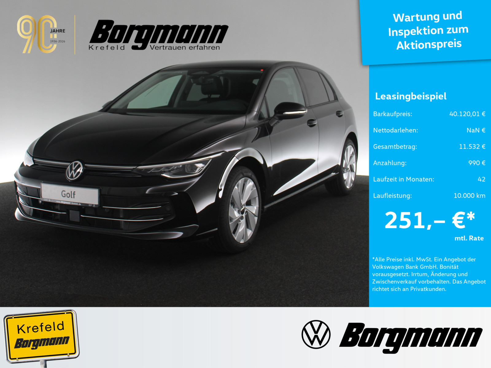 VW Golf VIII 1.5 eTSI Energy