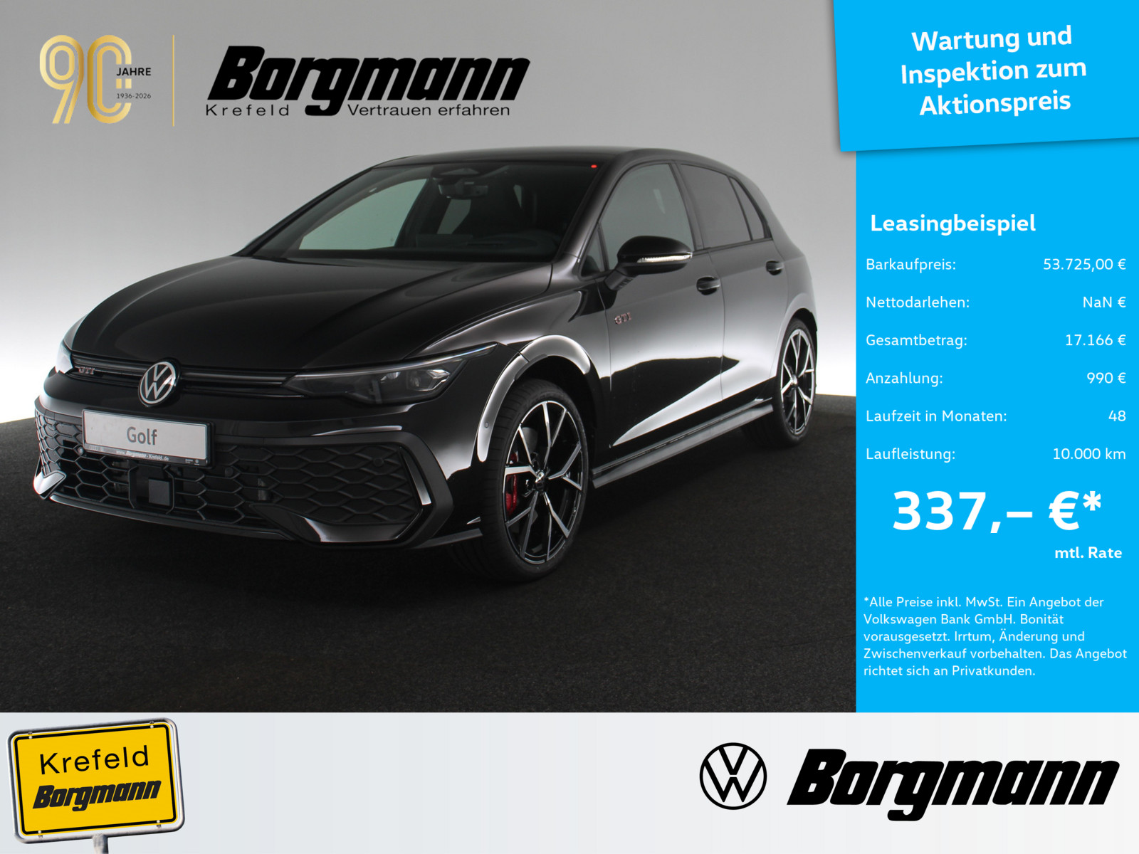 VW Golf VIII 2.0 TSI GTI