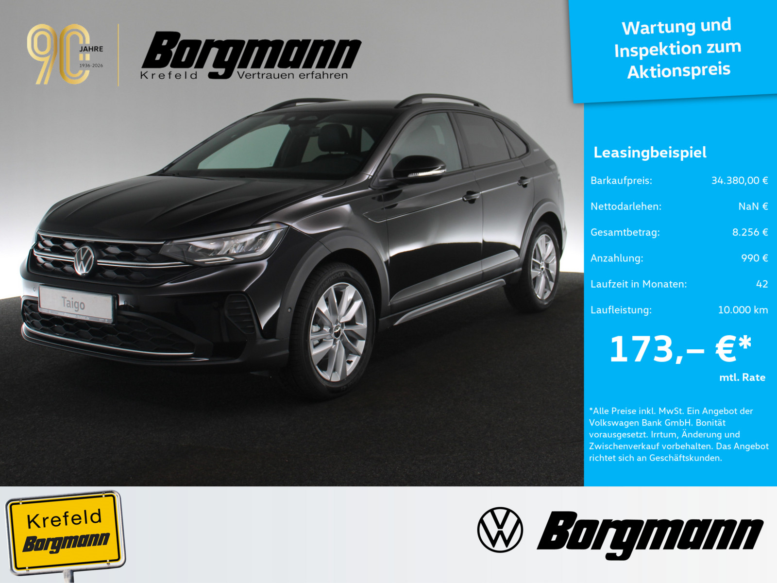 VW Taigo 1.0 TSI Energy