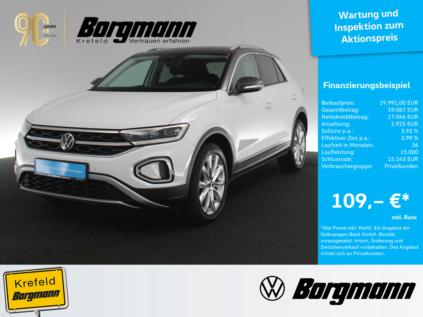 VW T-Roc 1.0 TSI Style