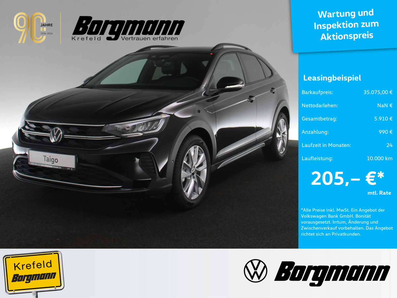 VW Taigo 1.0 TSI Energy