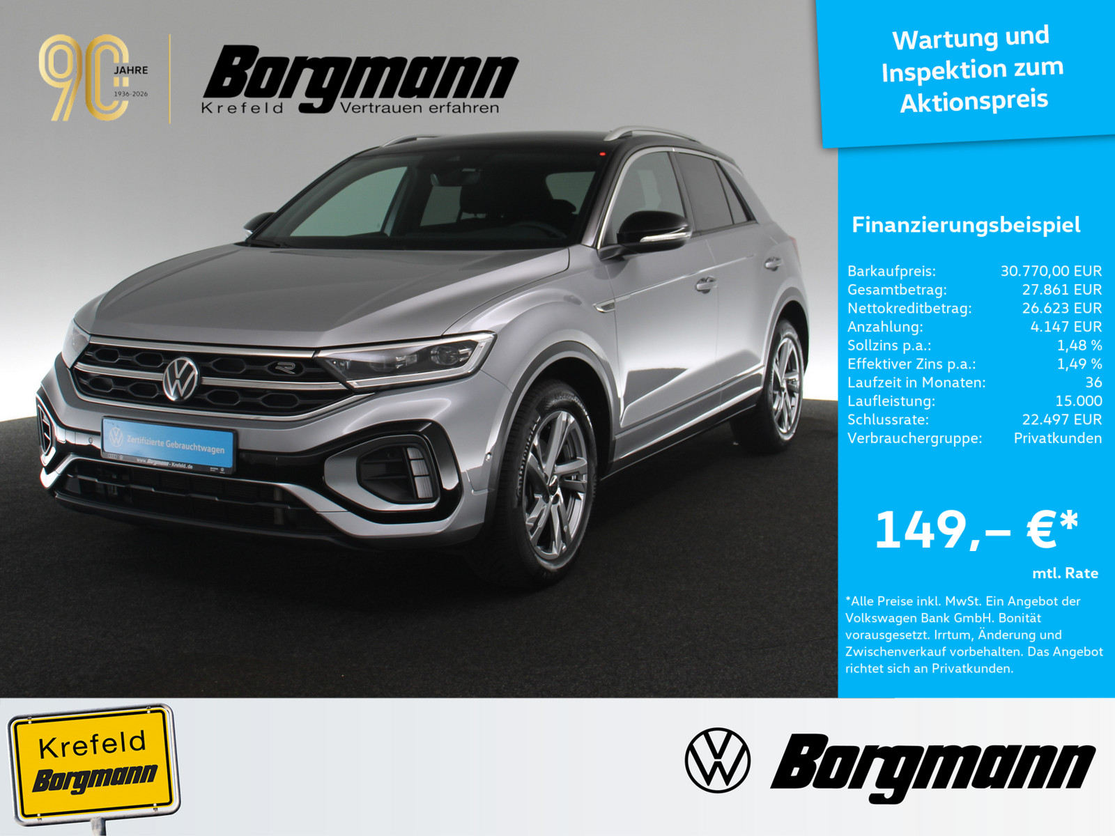 VW T-Roc 1.5 TSI R-Line