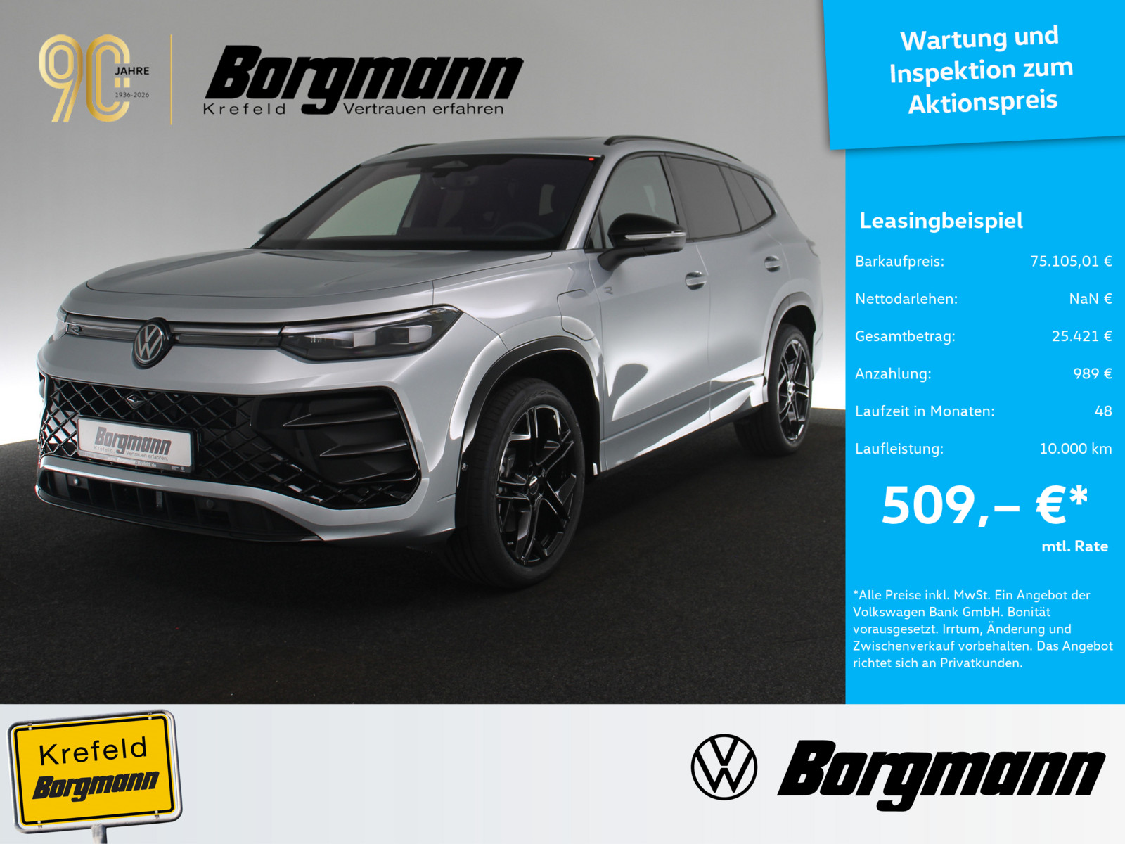VW Tayron 1.5 TSI eHybrid R-Line