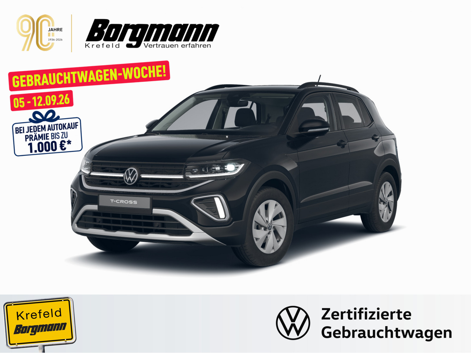 VW T-Cross 1.0 TSI Life