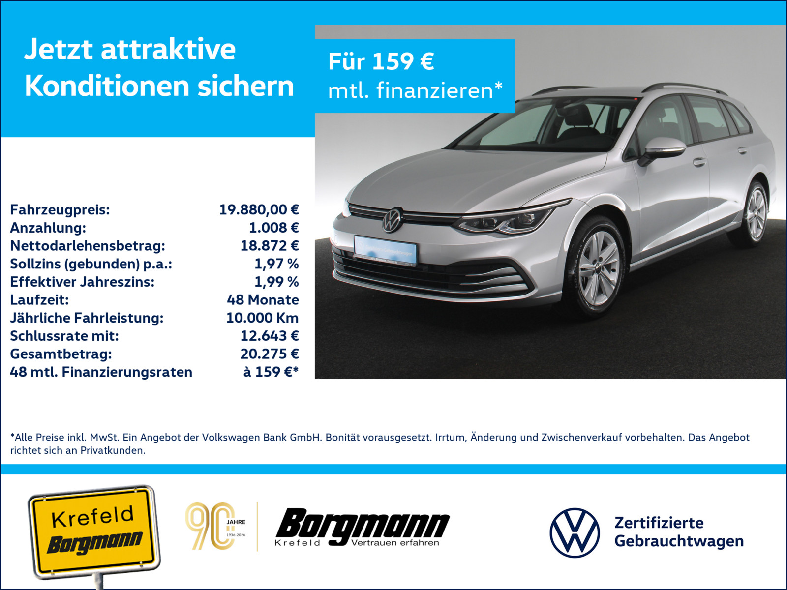 VW Golf VIII 2.0 TDI Life