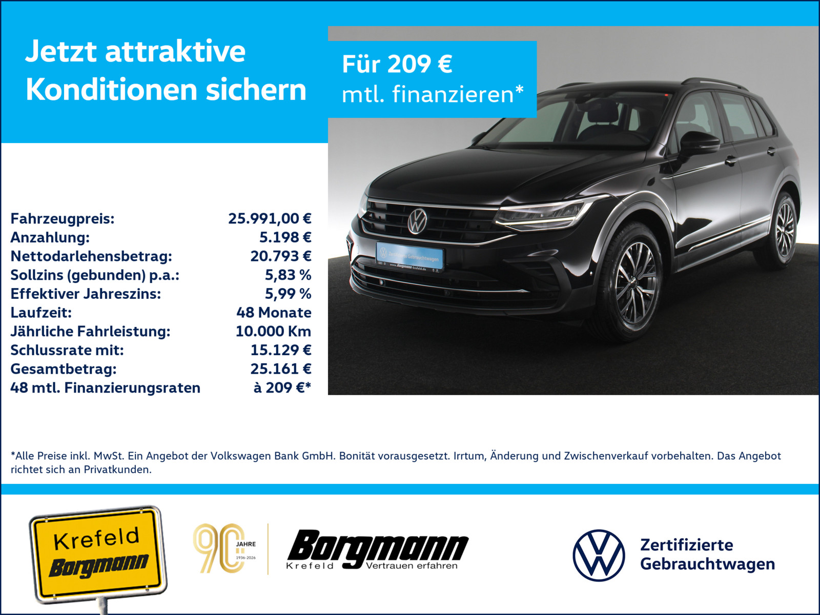 VW Tiguan 1.5 TSI Life