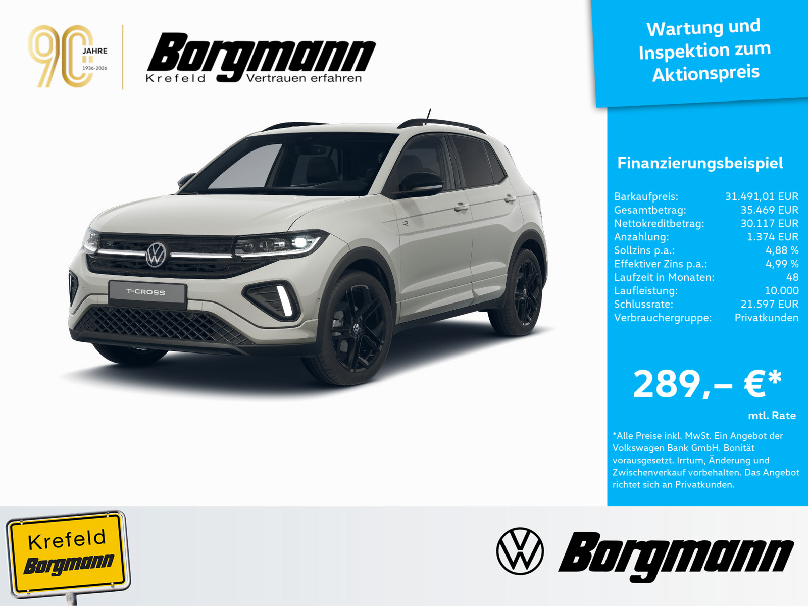 VW T-Cross 1.5 TSI R-Line