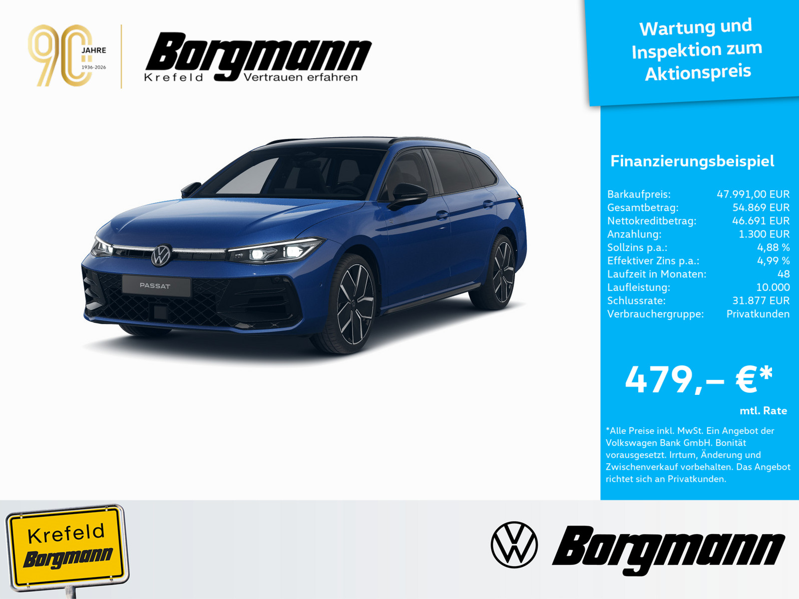 VW Passat 2.0 TSI R-Line 4Motion