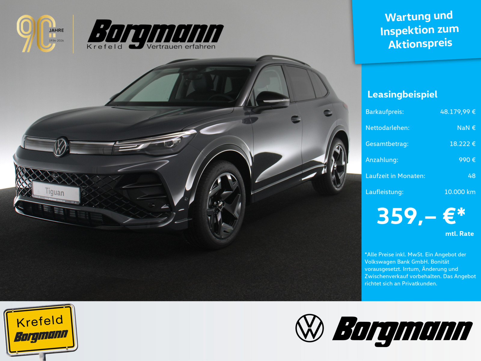 VW Tiguan 1.5 eTSI Edition 20